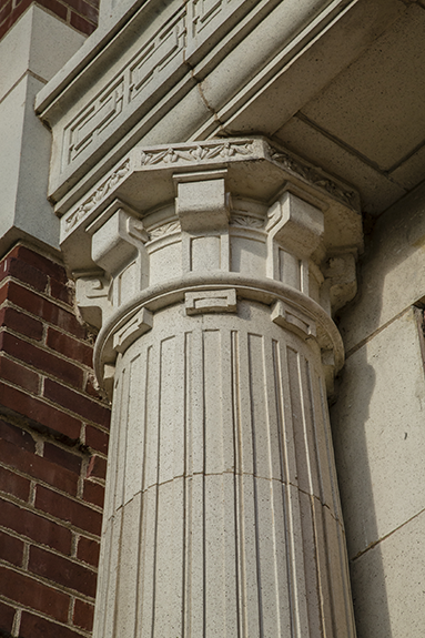 University building column
